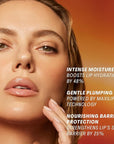 The Outset Lip Oasis Glossy Treatment | Skincare Essentials | Vegan | Gluten Free | Clean Beauty | Unisex for All Skin Types | Dune | 0.3 oz