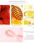 2PCs Strawberry Lip Sleeping Mask,Bee Lip