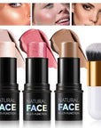 Highlighter Stick Cream Blush Stick Bronzer Contour Stick