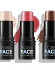 3 Pcs Face Contour Sticks Set, Shades with