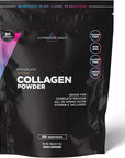 Livingood Daily Chocolate Collagen Powder for Women & Men, Hydrolyzed Collagen Peptides Powder with Vitamin C, Protein with 20 Amino Acids, Type I & III, Grass Fed, Keto, Paleo, Gluten Free, 30 Srvgs
