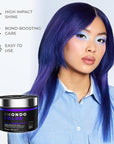 XMONDO Color Blue + Purple Shade Shift – Blue Purple Dye with Bond Booster & Hyaluronic Acid, 8 oz