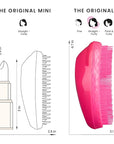 Tangle Teezer Original Detangler Brush, Dry & Wet Hairbrush for All Hair Types, Pink Fizz