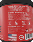 Bucked Up - Woke - HIGH STIM Pre Workout - Best Tasting - Focus Nootropic, Pump, Strength and Growth, 30 Servings (Strawberry Kiwi)