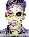 Go Ho Lemon Face Paint Stick - Water Based Washable Pastel Yellow Body Paint for Halloween Cosplay SFX Makeup