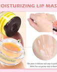 4 PCS Bee Lip Balm Honey Overnight