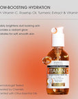 Advanced Clinicals Vitamin C illuminating Body Oil For Women & Men |Vitamin C Oil Skin Care Body Moisturizer With Vitamin E + Botanicals To Help Improve Appearance Of Dark Spots + Dry Skin, 2 Piece