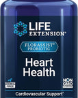 Life Extension FLORASSIST® Probiotic Heart Health, Lactobacillus reuteri 30242, Promotes Heart Health and Already Healthy Cholesterol Levels, Gluten-Free, Non-GMO, Vegetarian, 60 Capsules