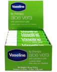 Vaseline Lip w/o Backer Card Aloe