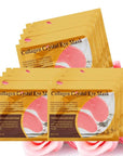 Under Eye Patches, 30PCS Pink Eye Mask, Eye Gel Pads With Collagen Treatment for Reducing Dark Circles, Lighten Wrinkles Anti-Aging Moisturizing, Fine Lines Eye Bags Puffiness Women Men