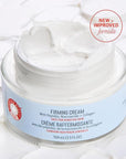 First Aid Beauty - Firming Collagen Cream with Peptides & Niacinamide, Ultra-Rich Plumping Moisturizer, Hydrates & Visibly Firms, Non-Comedogenic, Safe for Sensitive Skin, 3.5 oz