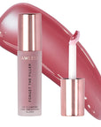 Women's Forget The Filler Lip Plumper Line Gloss, Velvet, Pink, 0.11 Fl Oz (Pack of 1)