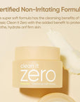 BANILA CO Clean it Zero Firming Cleansing Balm | Korean Makeup Remover, Cleansing Oil to Soothe and Moisturize Skin | Vegan | Made with Moringa Ceramide and Panthenol (100ml/3.38 fl.oz)