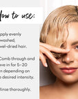 Four Reasons Color Mask - Vanilla Blonde - (27 Colors) Color Depositing Conditioner, Toning Treatment, Tone & Enhance Color-Treated Hair - Semi Permanent Hair Dye, Vegan and Cruelty-Free, 6.76 fl oz