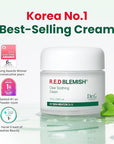 Dr.G Red Blemish Clear Soothing Korean Moisturizer Face Cream, 70ml - Cica Cream, Korean Skin Care Moisturizer, Korean Face Moisturizer, Facial Moisturizer, Korean Skincare, K Beauty Skincare Coreano