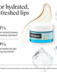 Neutrogena Hydro Boost Hyaluronic Acid, Unscented Lip Balm Leaves Lips Feeling Hydrated, Sheer Ice Nude Lip Balm with a Sweet Sugar Flavor, Fragrance Free, 0.5 oz (Pack of 2)