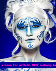 MEICOLY White Cream Face Body Paint,2.37Oz Large Tube Clown White Makeup,Water Based Full Body Paint for Adults and Kids,Halloween SFX Skull Joker Zombie Vampire Skeleton Goth Cosplay Mime Makeup