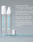 SKINN Lip Amplifying Serum, Lip6X with Peptides - Deep Moisturizing Serum Instantly Plumps, Hydrates & Smooths Lips & Boosts Collagen Production - Lip Care Products for Women