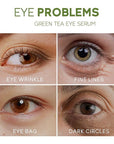 Akary green tea eye serum