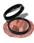 LAURA GELLER NEW YORK Baked Blush-n-Bronze Marbleized 2-in-1 Sculpting Bronzer Blush - Tawny Bronze - Contour Face with a Radiant Flush