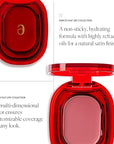 PLAT LIPS 907 COCO HAZE, Lip & Cheek, Lightweight, Naturally Dewy+ Glowy Finish, Blendable & Buildable Formula (1.2g, 0.003 oz.)