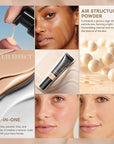 Liquid Foundation,Matte 3-in-iquid Foundation Lightweight, Hydrating CC Cream Cruelty-Free (02) 1 L