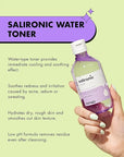 SNP Salironic Toner | Korean Skincare Remove Dead Skin Cells and Sebum | for Seneitive Skin | Soothing & Moisturizing | Men and Women | 220ml