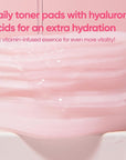 BANILA CO Clean it Zero Pink Hydration Toner Pad | Vegan Korean 3-Layered Pads | Hyaluronic Acids and Vitamin Complex to Moisturize and Soothe Skin | Hypoallergenic, Alcohol Free (70 Pads)