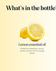 Pure Lemon Essential Oil - Invigorating Lemon Oil for Diffuser Aromatherapy Cleaning & Beauty DIYs for Hair Skin & Nails - Premium Grade Vegan Non-GMO in Glass Bottle for Aromatherapy & Wellness