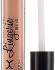 NYX PROFESSIONAL MAKEUP Lip Lingerie Gloss - Sable (Mid-Tone Beige)