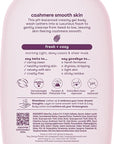 eos Shea Better Cashmere Body Wash, Fresh & Cozy, Moisturizing and Nourishing, pH Balanced Creamy Gel Formula, Paraben & Phthalate Free, Sensitive Skin,16 fl oz
