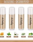 50 Sets Baby Shower Lip Balm Supplies
