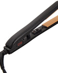CHI Tourmaline Ceramic Mini Flat Iron, Hair Straightener For An Even & Smooth Finish, Dual Voltage, 0.75" Iron