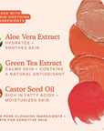 Tower 28 Beauty BeachPlease Cream Blush for Cheeks and Lips - Multi-Purpose Lip and Cheek Tint in Orange Blush - for Sensitive Skin – Color GOLDEN HOUR, Luminous Finish