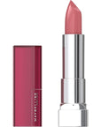 Maybelline Color Sensational Lipstick, Lip Makeup, Cream Finish, Hydrating Lipstick, Flush Punch, Nude Pink ,1 Count