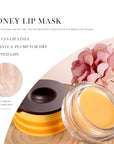 Honey Lip Balm Pot, Honey Lip Exfoliator