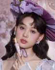 Flower Knows Violet Strawberry Rococo Glitter Lip Gloss G02 Rasberry Booze+Swan Ballet Shine Solid Lip Gloss Stick B01 Little Star
