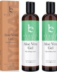 Aloe Vera Gel - USA Made with Natural & Organic Ingredients, Aloe Vera Plant Gel for Face with Vitamin C & E, Pure Aloe Vera Gel for Face Mask, Hair & Skin, Soothing and Cooling Gel for After Sun