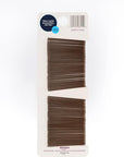 Amazon Basics Bobby Pins, Brown Hair Pins for all Hair types, 72 Count