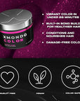 XMONDO Hair Color Super Pink