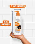 Dove Shampoo and Conditioner Set + Detangler Spray for Kids - Kids Hair Love Collection, Shampoo and Conditioner, Curly and Wavy Hair Products (3 Piece Set)