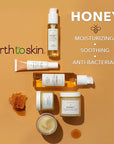 Earth To Skin Honey Manuka Calming Night Cream – Nourishing Moisturizer with Shea Butter, Macadamia Oil & Glycerin – 2.0 fl oz
