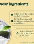 ATTITUDE Micellar Foaming Facial Cleanser, EWG Verified, Dermatologically Tested, Plant and Mineral-Based, Vegan, Lemon Leaves, 5 Fl Oz (Pack of 6)
