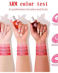 4PCS Lip Tint Stain Set,Mini Liquid Water Tint,Korean Lip