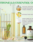 EVOKE OCCU Citronella Oil for Cleaning, Air Freshening, Add to Spray and Diffuser - 4 Fl Oz