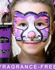 MEICOLY Purple Cream Face Body Paint,2.37Oz Large Tube Water Based Non-Toxic Full Body Paint for Adult and Kids,Highly Pigmented Face Painting for Halloween SFX Special Effects Ursula Cosplay Makeup