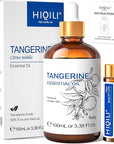 HIQILI 100ML Tangerine Essential Oil, Skin Care, Hair Care, Air Purification, Can be Added to Body Lotion, Shampoos, Diffusers Use - 3.38 Fl Oz