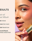 Winky Lux Cheeky Rose Liquid Blush, Gel-Cream Blush with Buildable Color, Lightweight Velvet Finish for Long Lasting Color, Neutral Rose, Queen