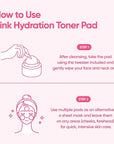 BANILA CO Clean it Zero Pink Hydration Toner Pad | Vegan Korean 3-Layered Pads | Hyaluronic Acids and Vitamin Complex to Moisturize and Soothe Skin | Hypoallergenic, Alcohol Free (70 Pads)