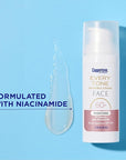 Coppertone Every Tone Invisible Finish Brightening UV Defense Face Sunscreen SPF 60+ with Niacinamide, Lightweight, Blends in Clear Sunscreen for All Skin Tones, 1.7 Fl Oz Pump Bottle